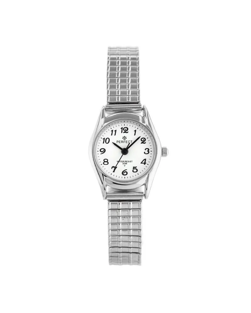 ZEGAREK DAMSKI PERFECT X133 (zp880a) silver - gumka ZEGAREK DAMSKI PERFECT X133 (zp880a) silver - gumka