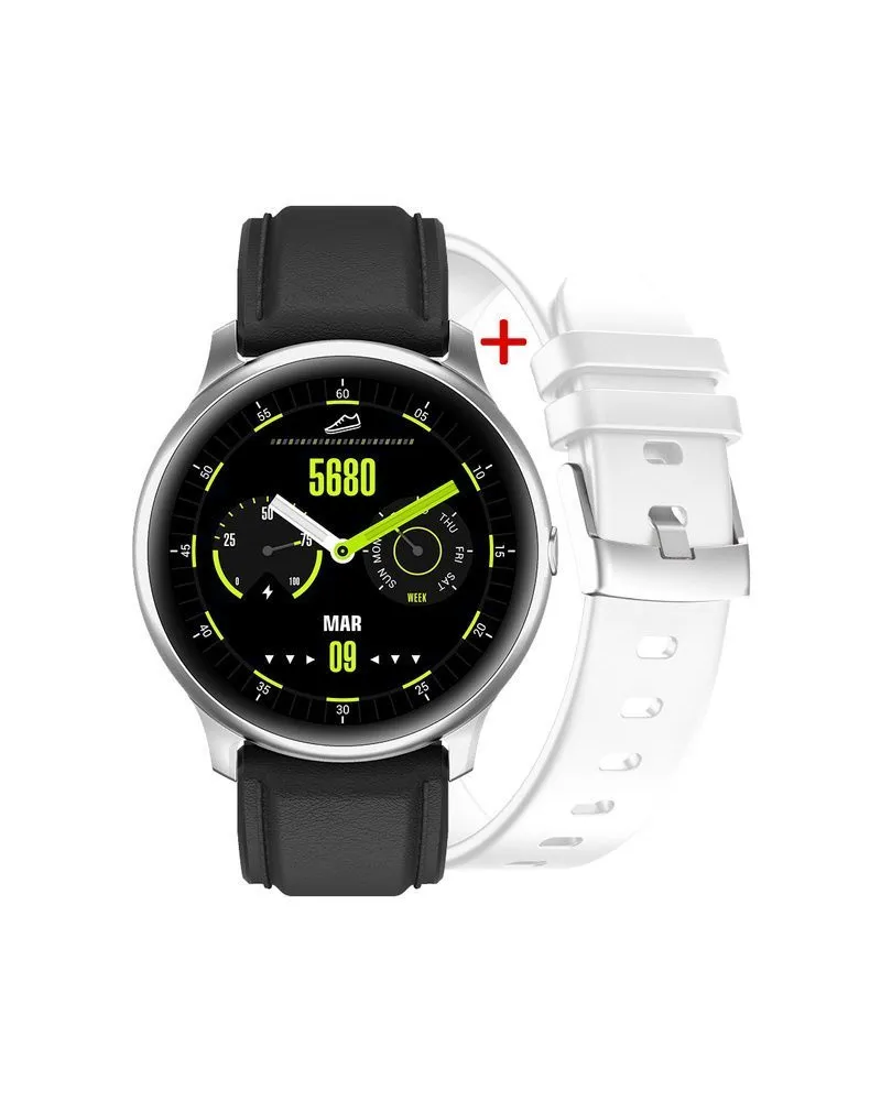 SMARTWATCH MĘSKI G. Rossi G.RSWSF1-3C1-1 silver/black + dodatkowy PASEK (sg003a) SMARTWATCH MĘSKI G. Rossi G.RSWSF1-3C1-1 silver/black + dodatkowy PASEK (sg003a)