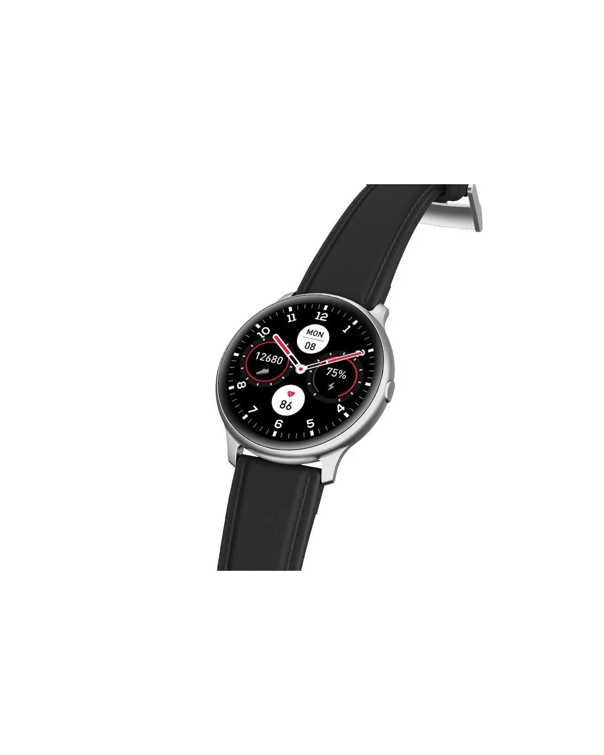 SMARTWATCH MĘSKI G. Rossi G.RSWSF1-3C1-1 silver/black + dodatkowy PASEK (sg003a) SMARTWATCH MĘSKI G. Rossi G.RSWSF1-3C1-1 silver/black + dodatkowy PASEK (sg003a)