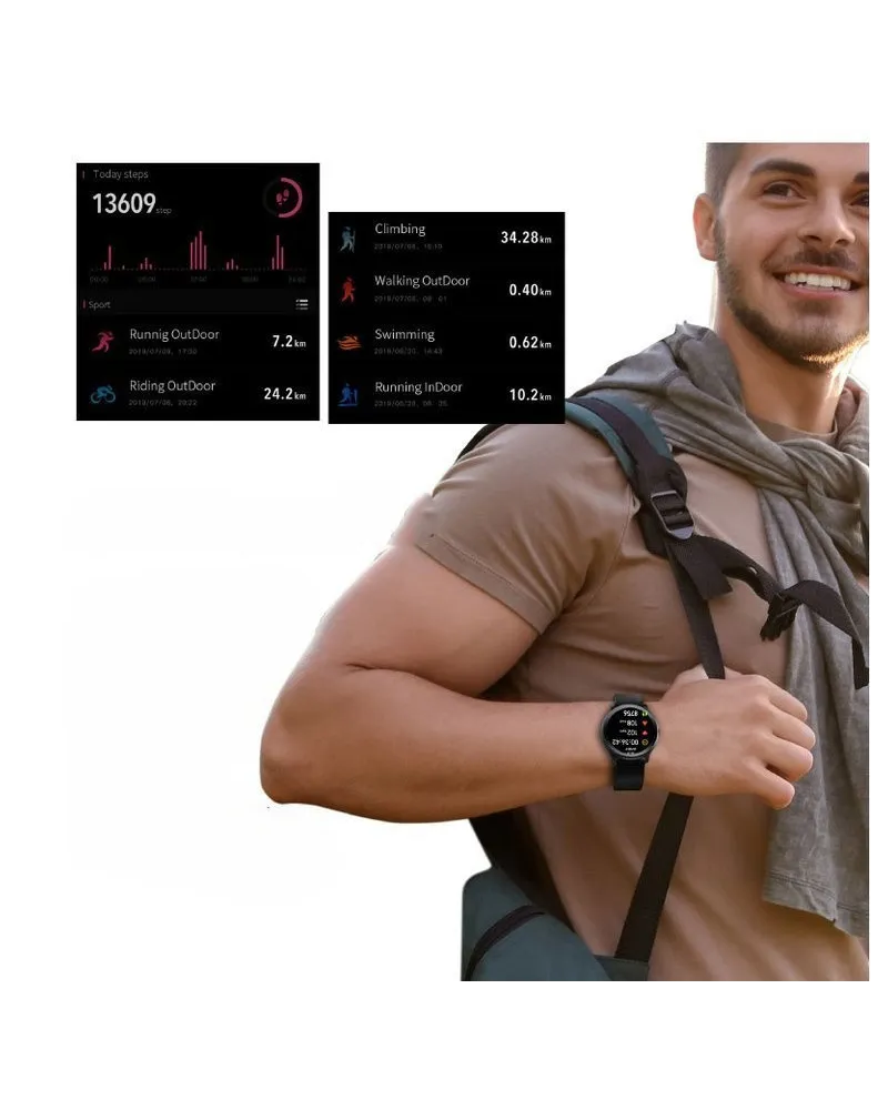 SMARTWATCH MĘSKI G. Rossi G.RSWSF1-3C1-1 silver/black + dodatkowy PASEK (sg003a) SMARTWATCH MĘSKI G. Rossi G.RSWSF1-3C1-1 silver/black + dodatkowy PASEK (sg003a)