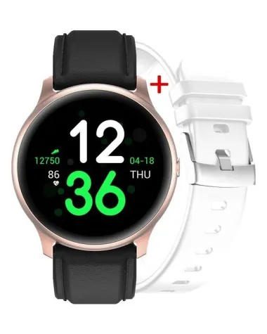 SMARTWATCH DAMSKI G. Rossi G.RSF1-4C2-1 rosegold/black + dodatkowy PASEK (sg003b)