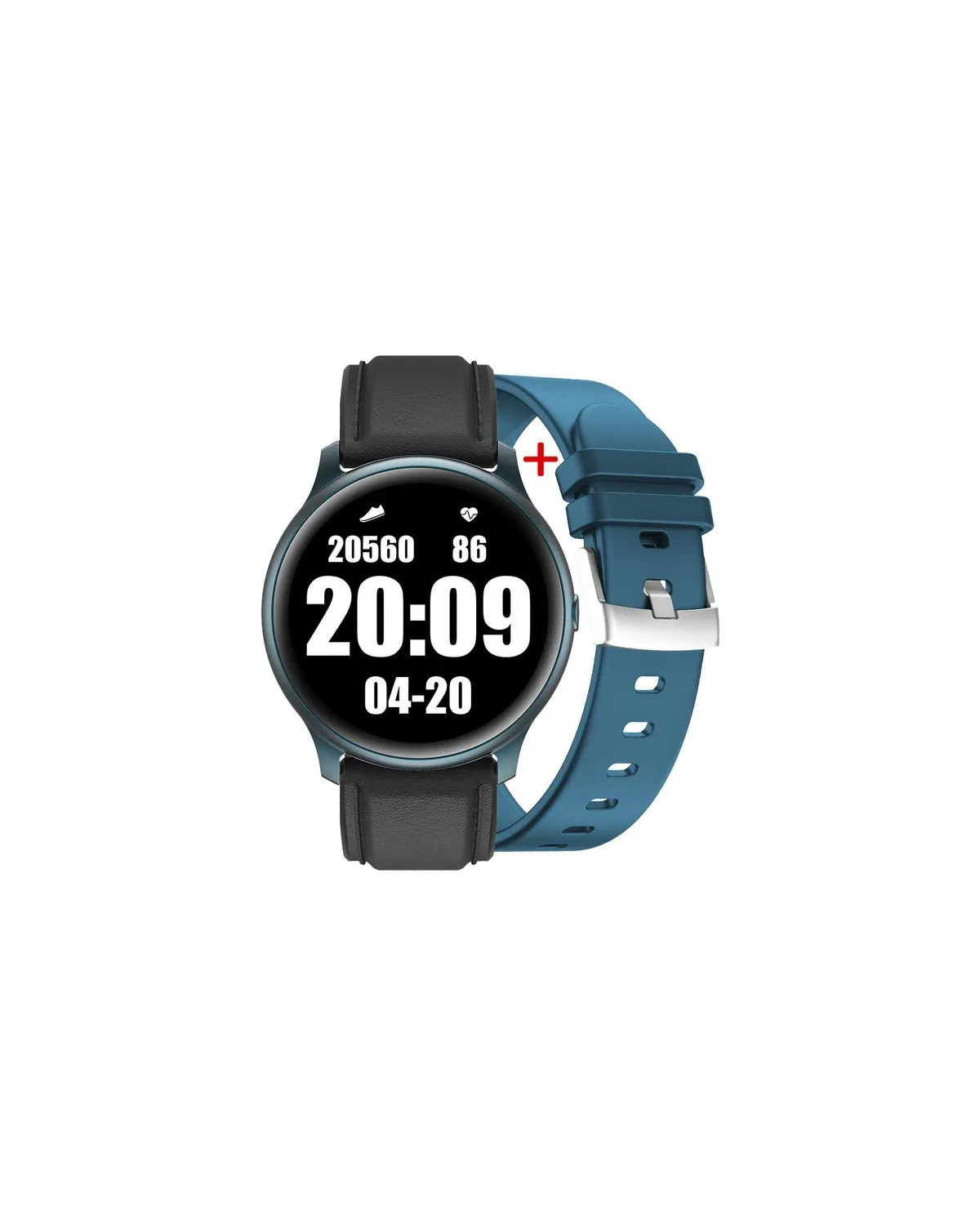 SMARTWATCH MĘSKI G. Rossi G.RSWSF1-6F1-1 blue/black + dodatkowy PASEK (sg003d) SMARTWATCH MĘSKI G. Rossi G.RSWSF1-6F1-1 blue/black + dodatkowy PASEK (sg003d)