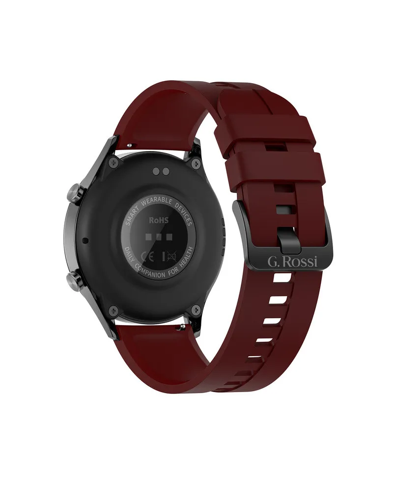 SMARTWATCH MĘSKI G. Rossi SW019-3 black/red (sg014c) PROWADZENIE ROZMÓW SMARTWATCH MĘSKI G. Rossi SW019-3 black/red (sg014c) PROWADZENIE ROZMÓW