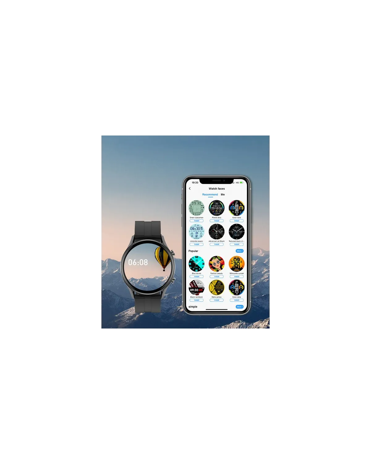 SMARTWATCH MĘSKI G. Rossi SW019-3 black/red (sg014c) PROWADZENIE ROZMÓW SMARTWATCH MĘSKI G. Rossi SW019-3 black/red (sg014c) PROWADZENIE ROZMÓW