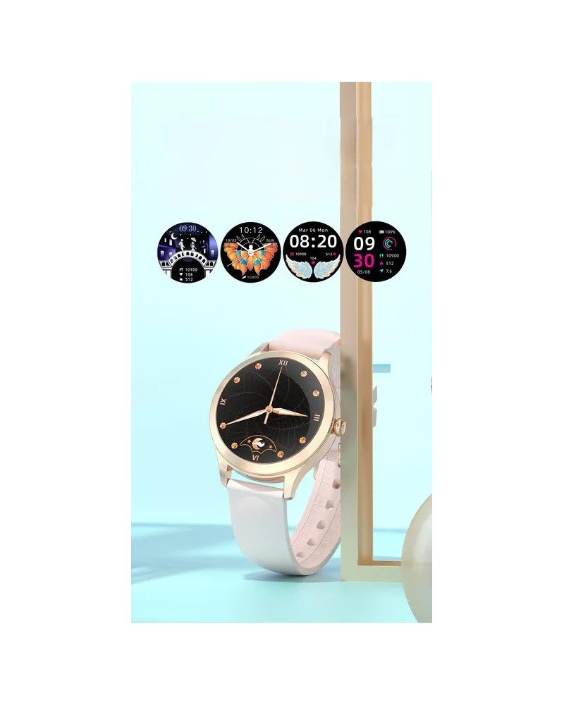 SMARTWATCH DAMSKI G. Rossi SW014-2 rosegold (sg009b) SMARTWATCH DAMSKI G. Rossi SW014-2 rosegold (sg009b)