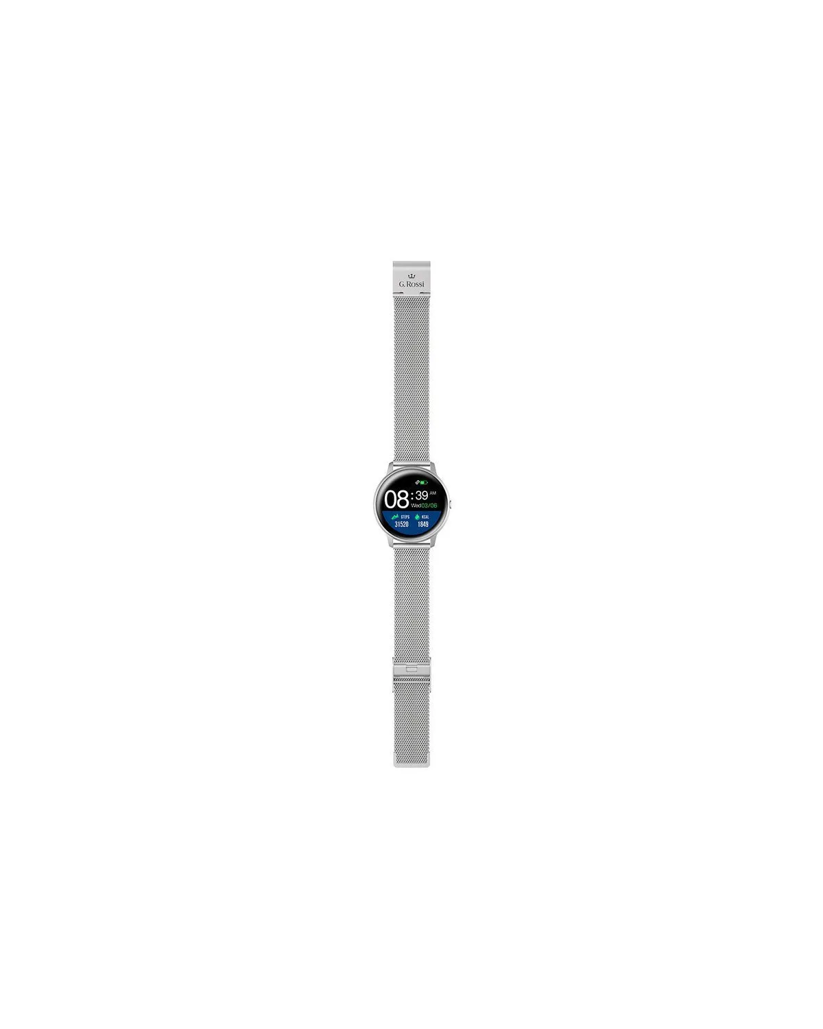 SMARTWATCH UNISEX G. Rossi SW015-3 silver (sg010c)