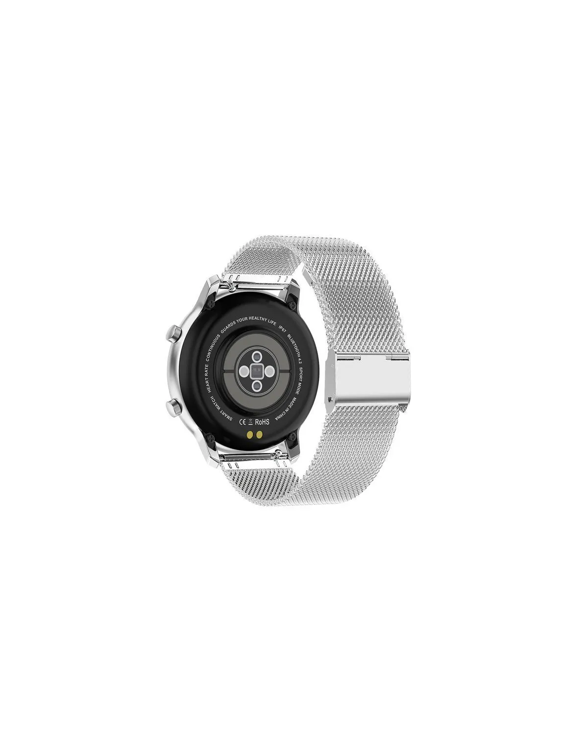 SMARTWATCH UNISEX Pacific 17-1 Bransoleta - srebrna + dodatkowy PASEK (sy010a)