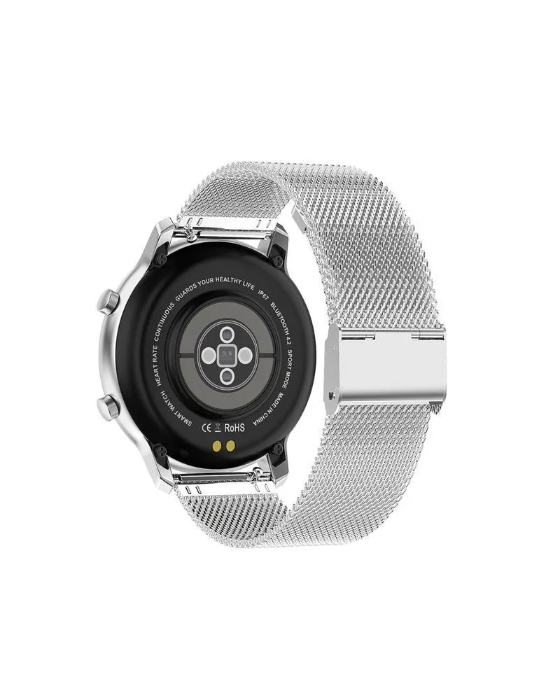 SMARTWATCH UNISEX Pacific 17-1 Bransoleta - srebrna + dodatkowy PASEK (sy010a)