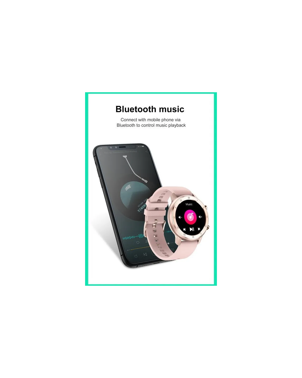 SMARTWATCH UNISEX Pacific 17-1 Bransoleta - srebrna + dodatkowy PASEK (sy010a)