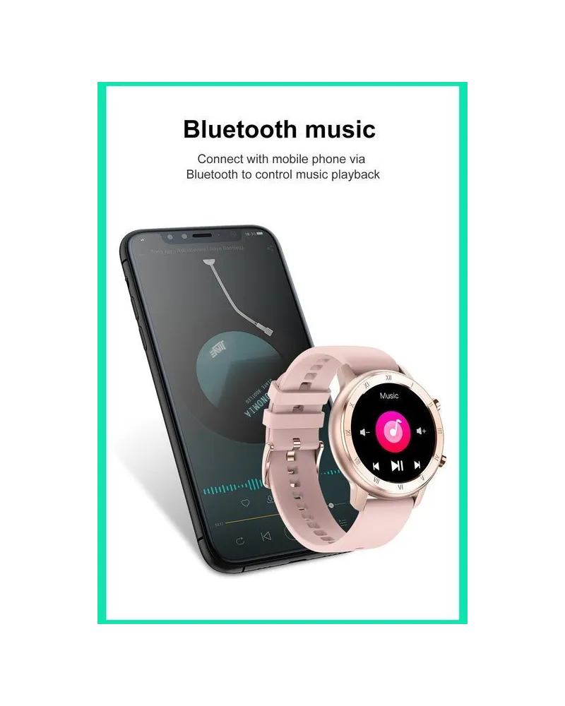 SMARTWATCH UNISEX Pacific 17-1 Bransoleta - srebrna + dodatkowy PASEK (sy010a)