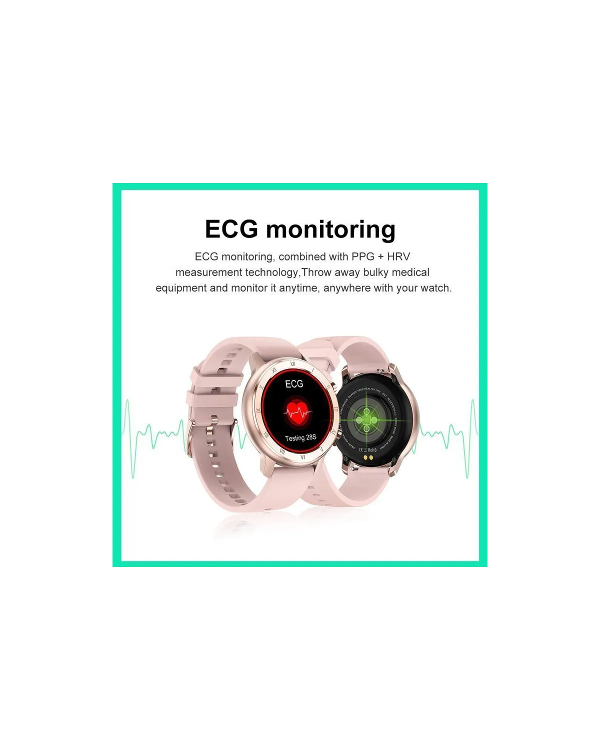 SMARTWATCH UNISEX Pacific 17-1 Bransoleta - srebrna + dodatkowy PASEK (sy010a)