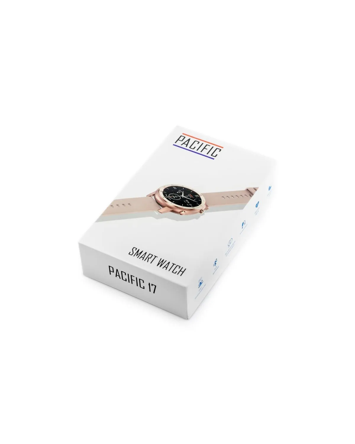 SMARTWATCH UNISEX Pacific 17-1 Bransoleta - srebrna + dodatkowy PASEK (sy010a)