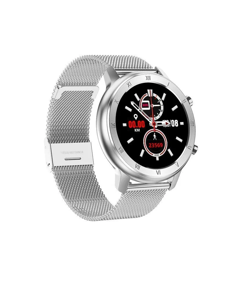 SMARTWATCH UNISEX Pacific 17-3 Bransoleta - srebrna + dodatkowy PASEK (sy010c) SMARTWATCH UNISEX Pacific 17-3 Bransoleta - srebrna + dodatkowy PASEK (sy010c)