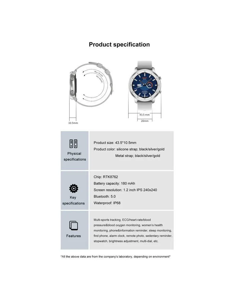 SMARTWATCH UNISEX Pacific 17-3 Bransoleta - srebrna + dodatkowy PASEK (sy010c) SMARTWATCH UNISEX Pacific 17-3 Bransoleta - srebrna + dodatkowy PASEK (sy010c)