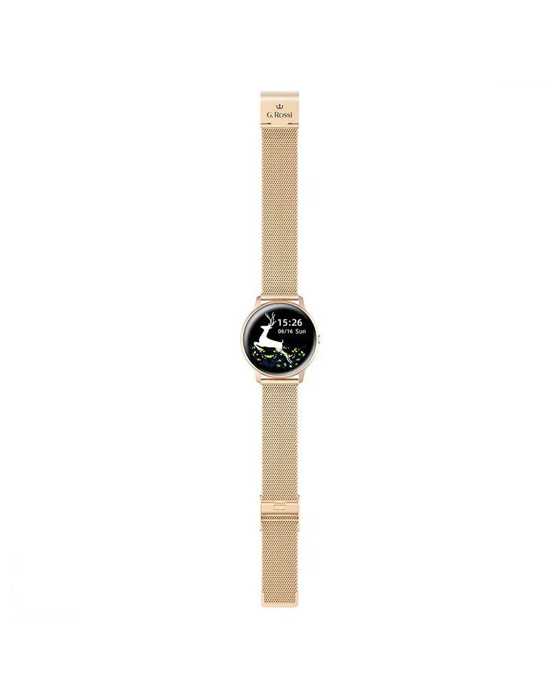 SMARTWATCH DAMSKI G. Rossi SW015-4 rosegold (sg010d)