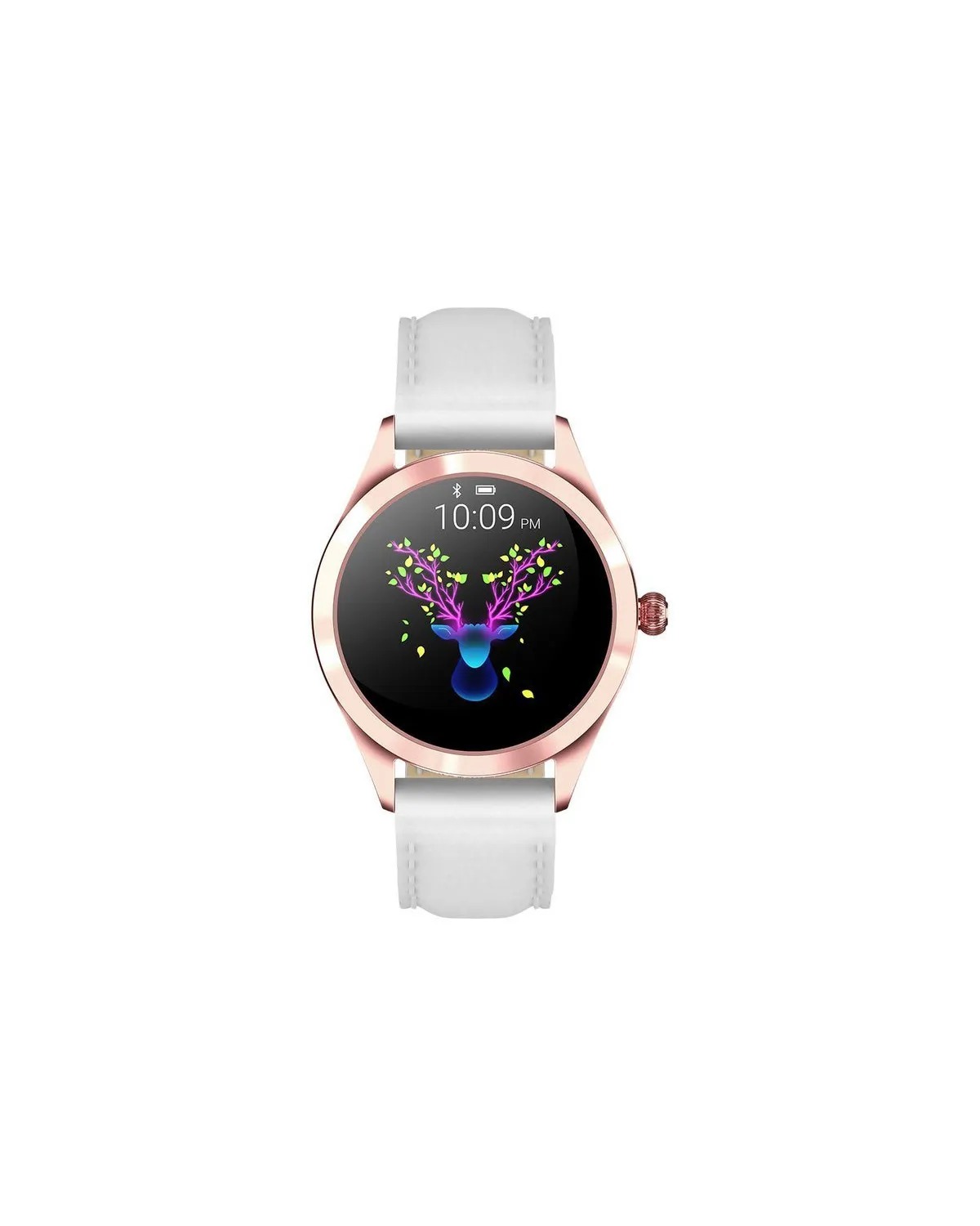 SMARTWATCH DAMSKI G. Rossi SW017-5 r.gold/white (sg011e) SMARTWATCH DAMSKI G. Rossi SW017-5 r.gold/white (sg011e)