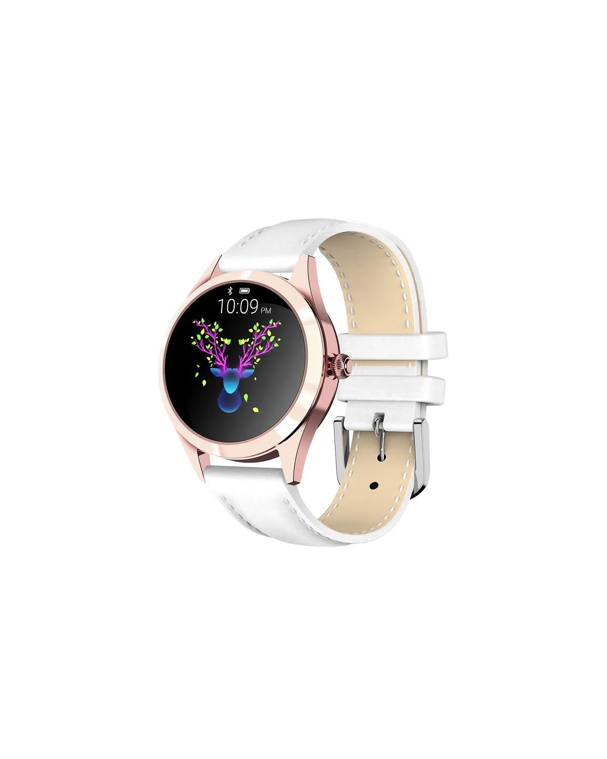 SMARTWATCH DAMSKI G. Rossi SW017-5 r.gold/white (sg011e) SMARTWATCH DAMSKI G. Rossi SW017-5 r.gold/white (sg011e)