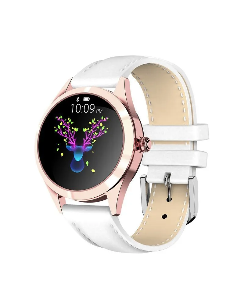 SMARTWATCH DAMSKI G. Rossi SW017-5 r.gold/white (sg011e) SMARTWATCH DAMSKI G. Rossi SW017-5 r.gold/white (sg011e)