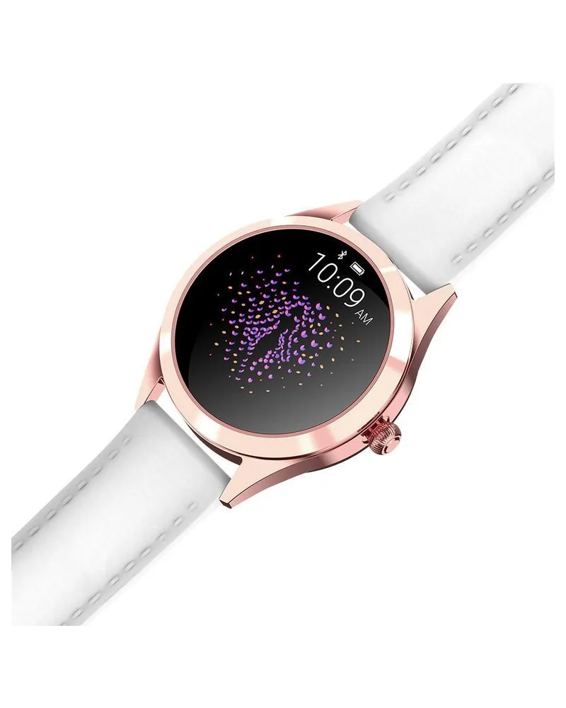 SMARTWATCH DAMSKI G. Rossi SW017-5 r.gold/white (sg011e) SMARTWATCH DAMSKI G. Rossi SW017-5 r.gold/white (sg011e)