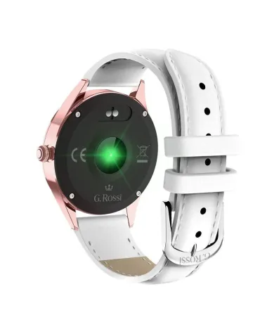 SMARTWATCH DAMSKI G. Rossi SW017-5 r.gold/white (sg011e) SMARTWATCH DAMSKI G. Rossi SW017-5 r.gold/white (sg011e)
