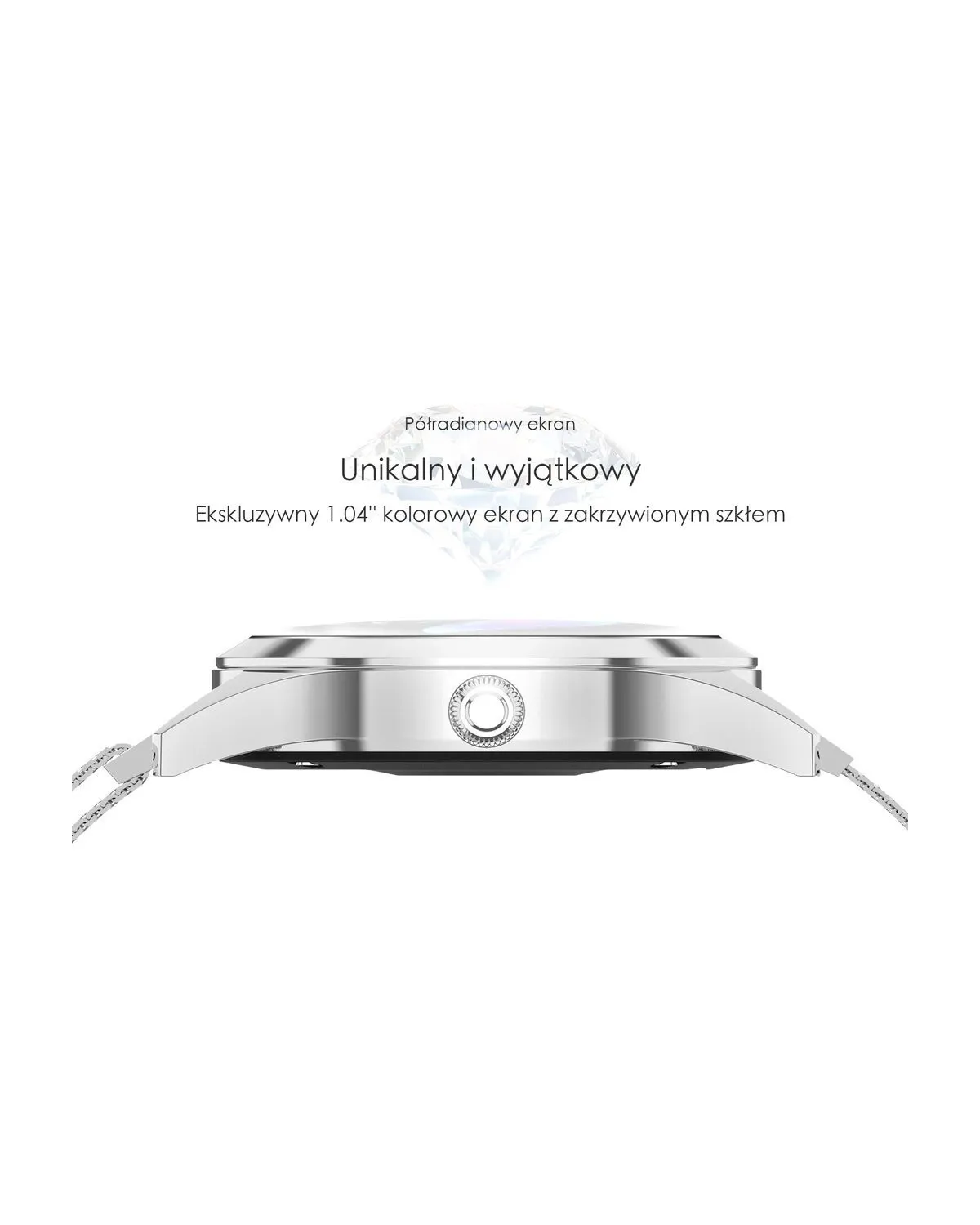 SMARTWATCH DAMSKI G. Rossi SW017-5 r.gold/white (sg011e) SMARTWATCH DAMSKI G. Rossi SW017-5 r.gold/white (sg011e)
