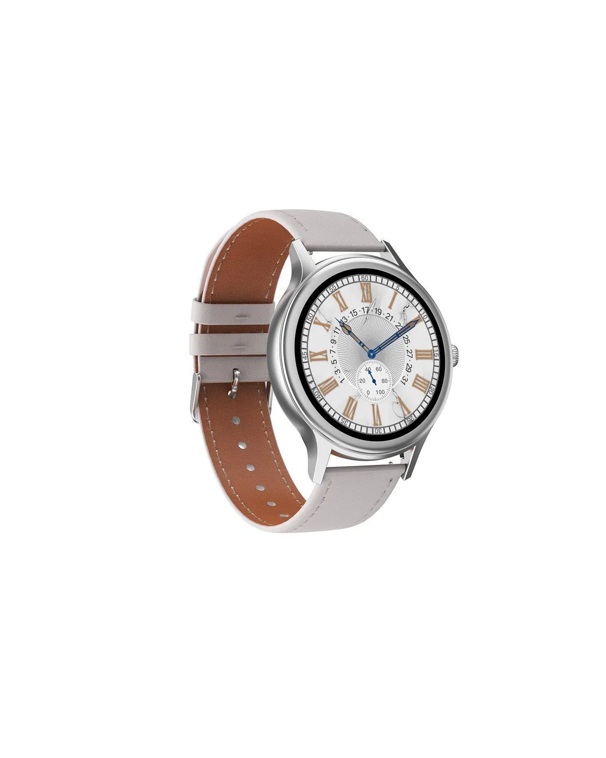 SMARTWATCH DAMSKI PACIFIC 18-2 - BRANSOLETA + PASEK: Rosegold / Biały (sy015b)