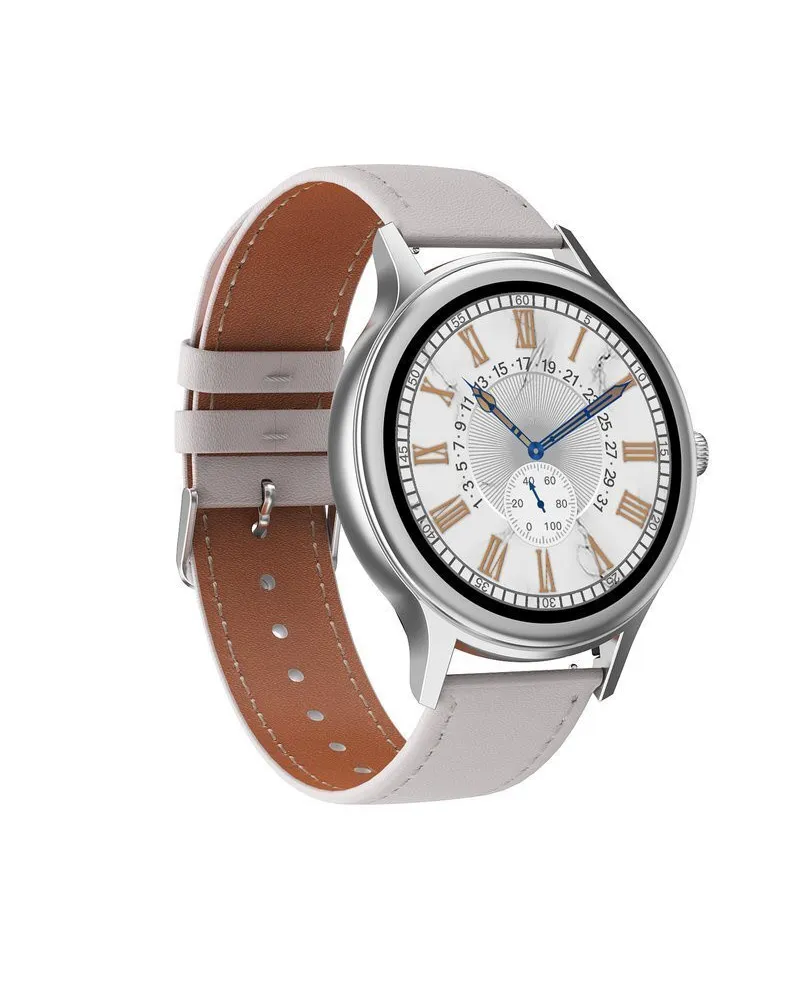 SMARTWATCH DAMSKI PACIFIC 18-2 - BRANSOLETA + PASEK: Rosegold / Biały (sy015b)
