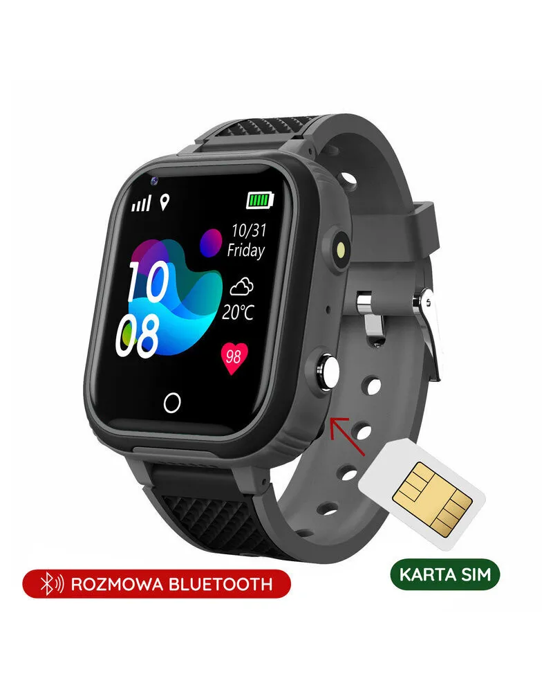 SMARTWATCH DZIECIĘCY PACIFIC 30-1 KIDS - black (sy026a) SMARTWATCH DZIECIĘCY PACIFIC 30-1 KIDS - black (sy026a)