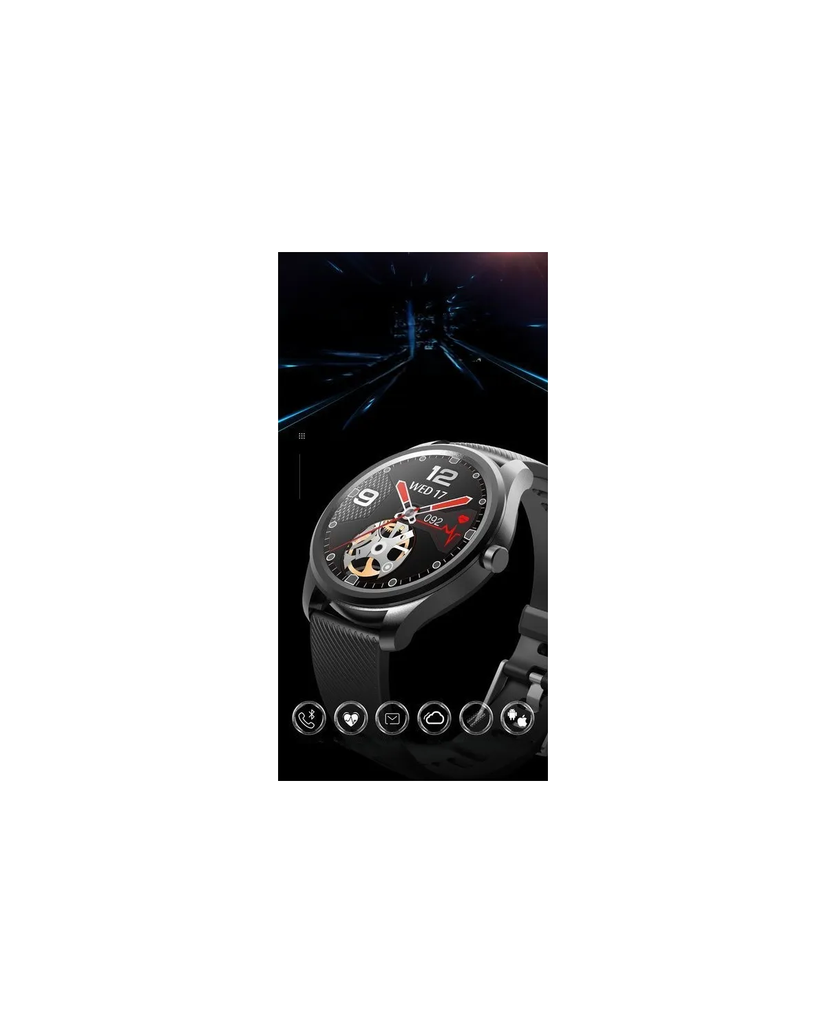 SMARTWATCH MĘSKI G. Rossi SW012-5 gold/gray + dodatkowa BRANSOLETA (sg007e) SMARTWATCH MĘSKI G. Rossi SW012-5 gold/gray + dodatkowa BRANSOLETA (sg007e)