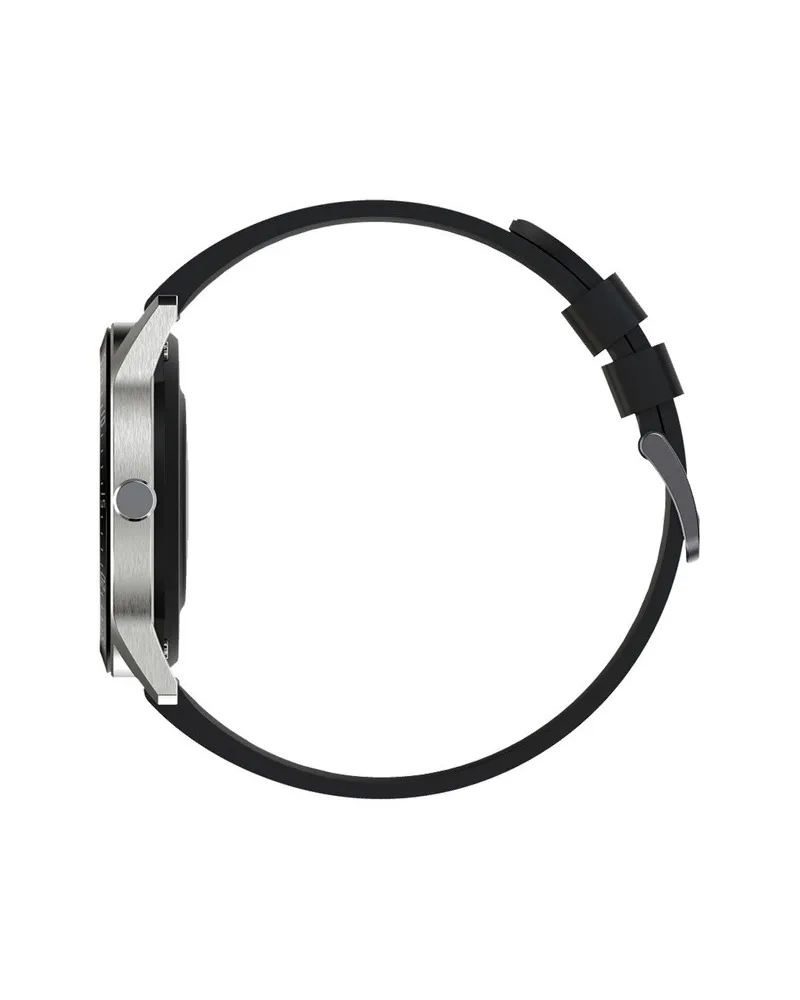 SMARTWATCH MĘSKI G. Rossi SW018-1 silver/black (sg012a) WŁASNE TARCZE