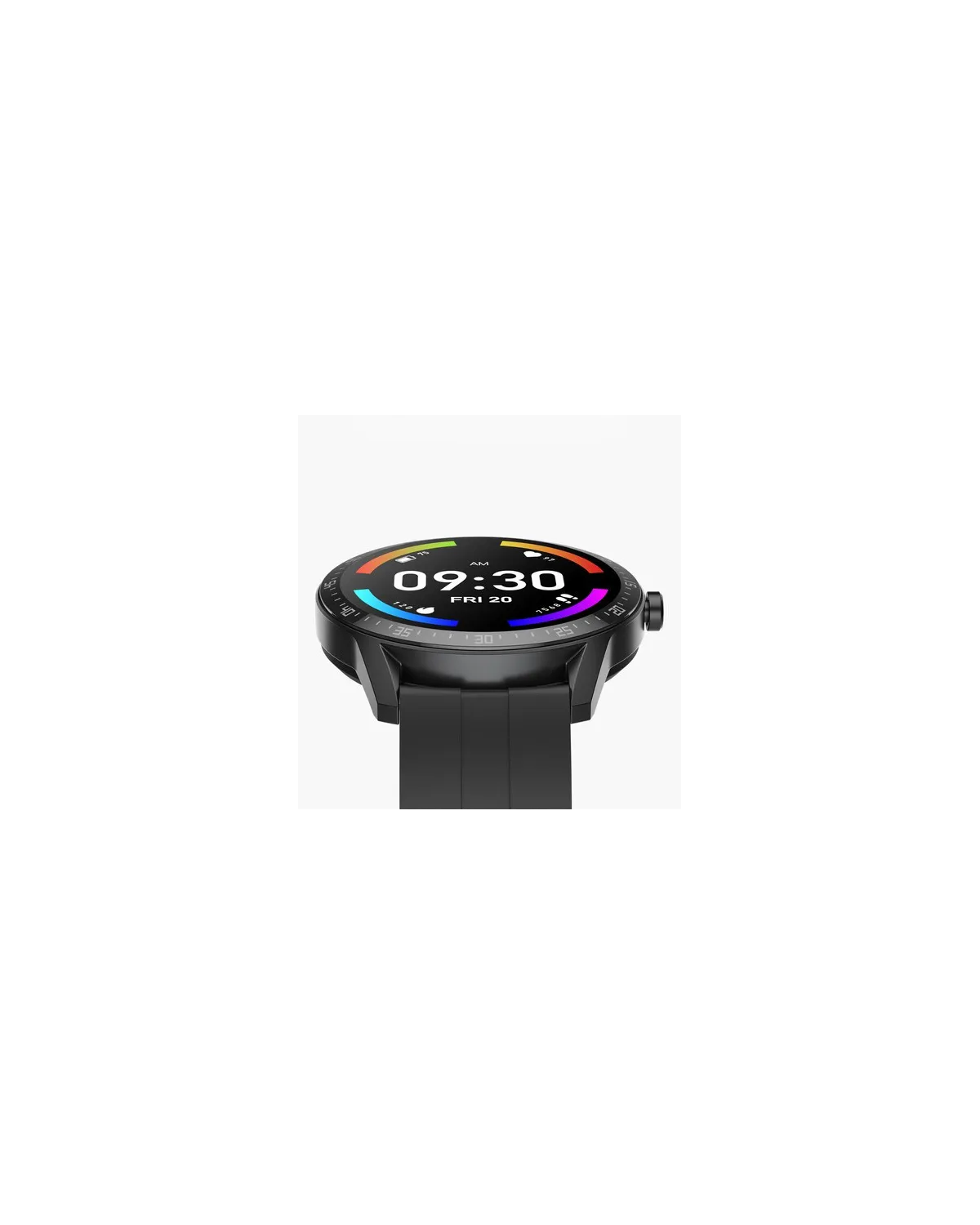 SMARTWATCH MĘSKI G. Rossi SW018-1 silver/black (sg012a) WŁASNE TARCZE