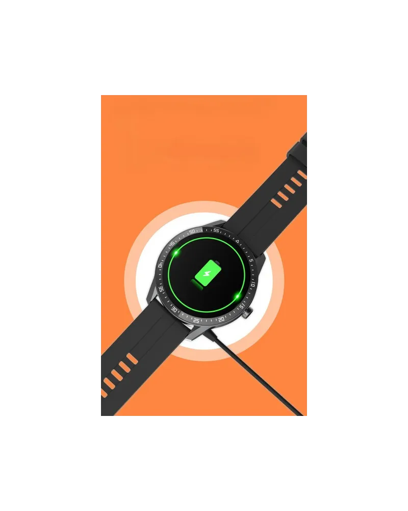 SMARTWATCH MĘSKI G. Rossi SW018-1 silver/black (sg012a) WŁASNE TARCZE