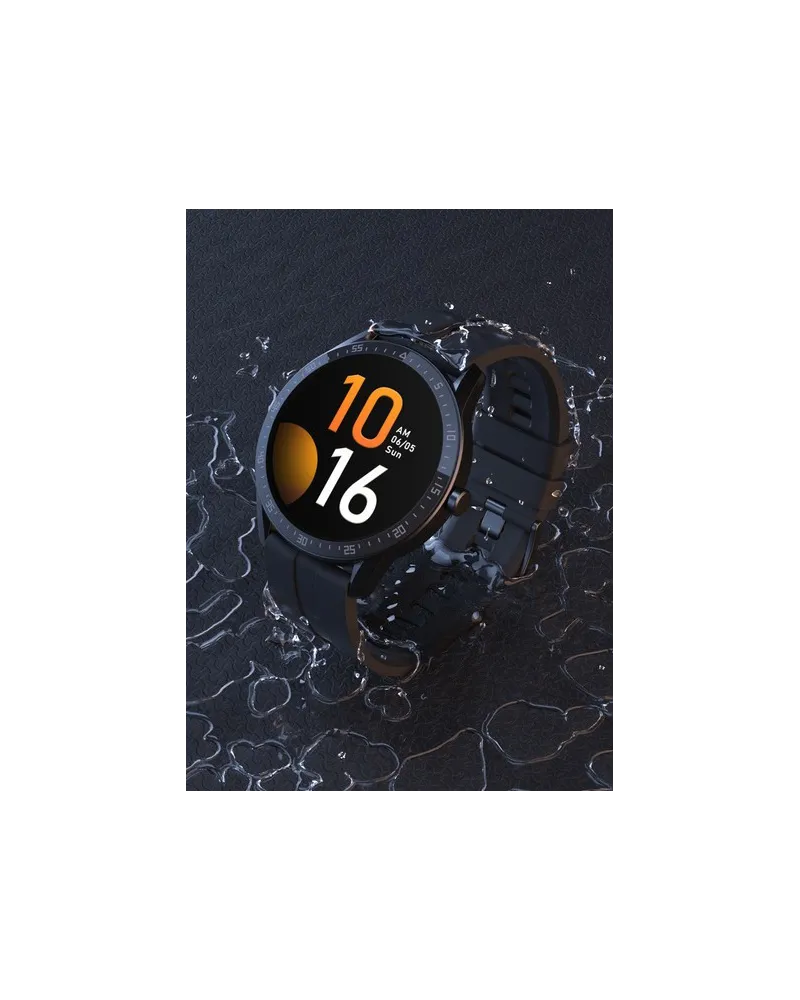 SMARTWATCH MĘSKI G. Rossi SW018-1 silver/black (sg012a) WŁASNE TARCZE