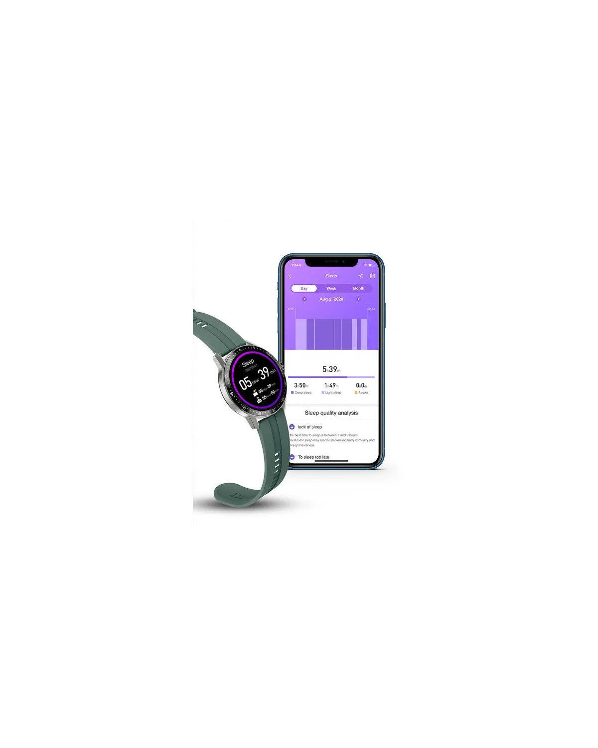 SMARTWATCH MĘSKI G. Rossi SW018-1 silver/black (sg012a) WŁASNE TARCZE
