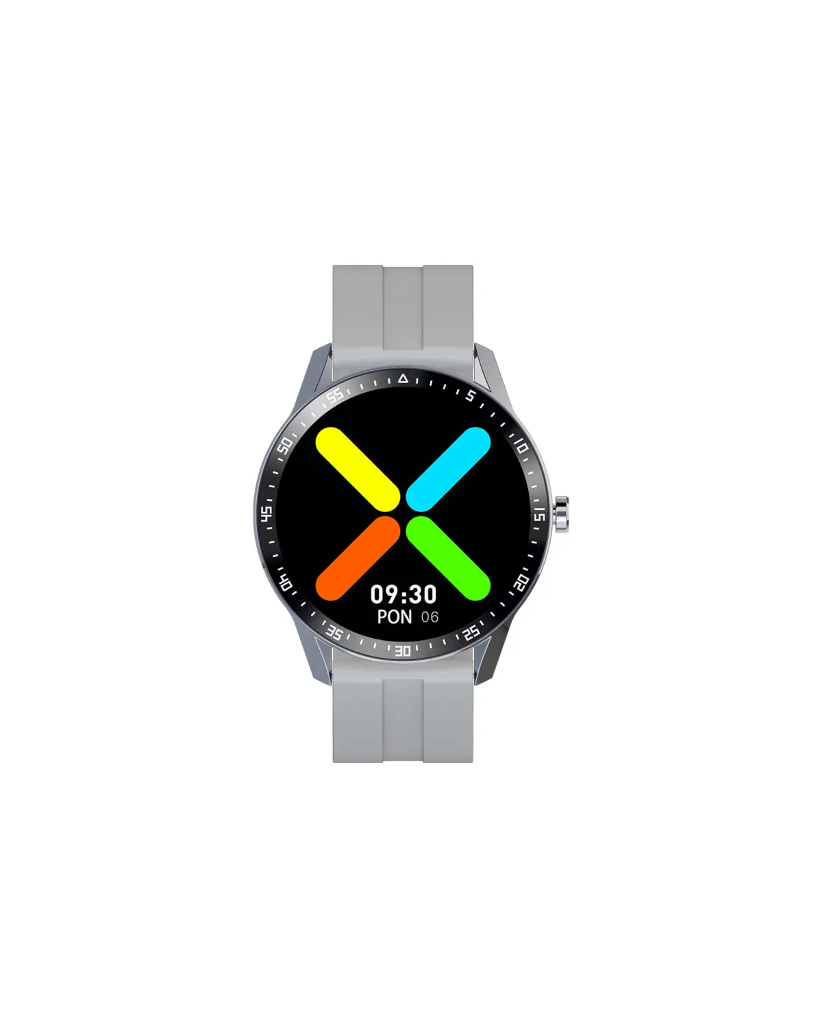 SMARTWATCH MĘSKI G. Rossi SW018-2 silver/gray (sg012b) WŁASNE TARCZE