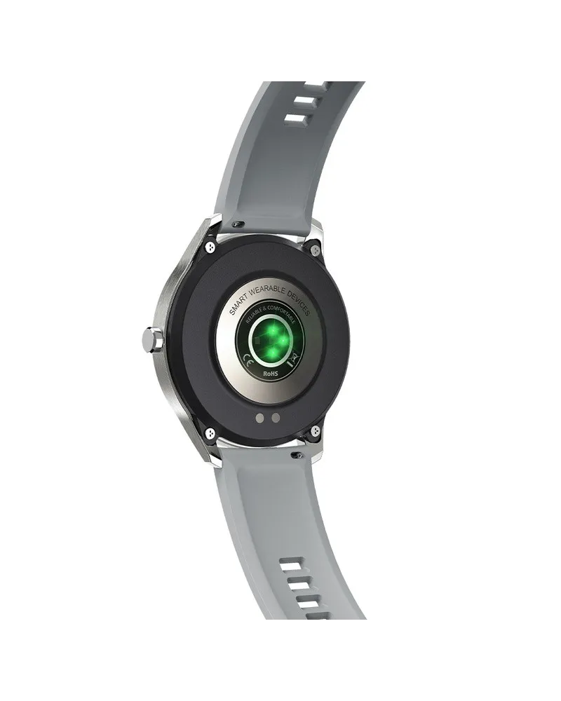 SMARTWATCH MĘSKI G. Rossi SW018-2 silver/gray (sg012b) WŁASNE TARCZE