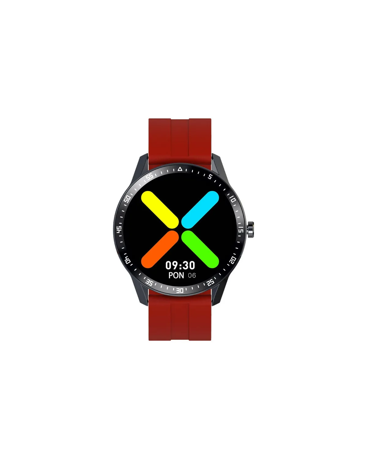 SMARTWATCH MĘSKI G. Rossi SW018-4 black/red (sg012d) WŁASNE TARCZE SMARTWATCH MĘSKI G. Rossi SW018-4 black/red (sg012d) WŁASNE TARCZE