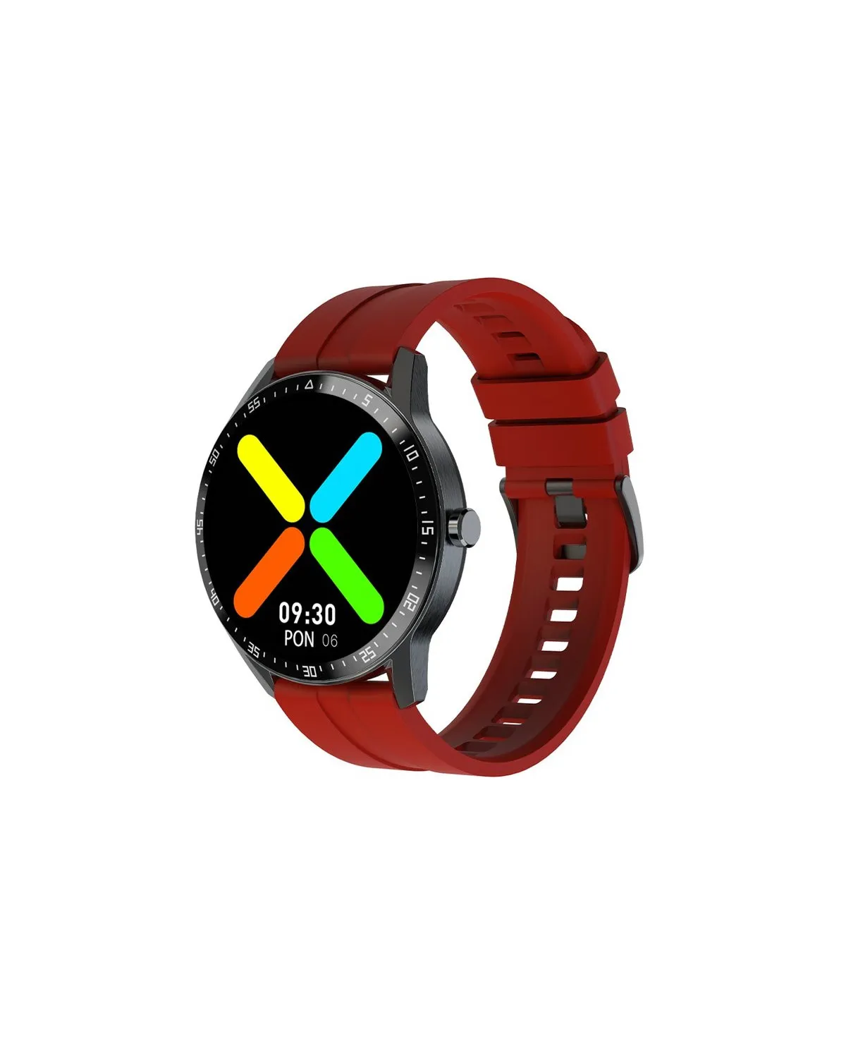 SMARTWATCH MĘSKI G. Rossi SW018-4 black/red (sg012d) WŁASNE TARCZE SMARTWATCH MĘSKI G. Rossi SW018-4 black/red (sg012d) WŁASNE TARCZE