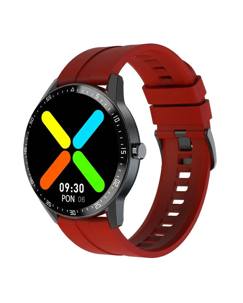 SMARTWATCH MĘSKI G. Rossi SW018-4 black/red (sg012d) WŁASNE TARCZE SMARTWATCH MĘSKI G. Rossi SW018-4 black/red (sg012d) WŁASNE TARCZE