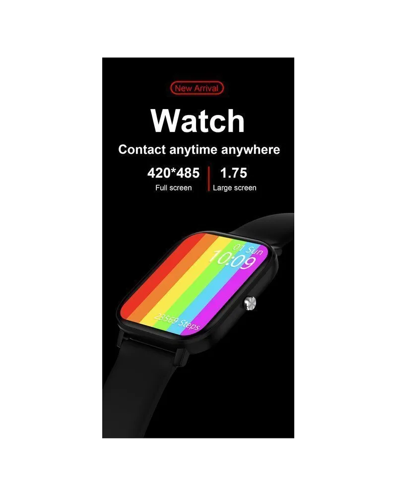 SMARTWATCH UNISEX PACIFIC 20-9 - EKG, WYKONYWANIE POŁĄCZEŃ (sy017h) SMARTWATCH UNISEX PACIFIC 20-9 - EKG, WYKONYWANIE POŁĄCZEŃ (sy017h)