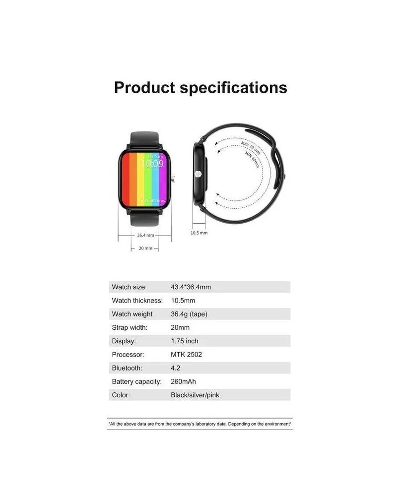 SMARTWATCH UNISEX PACIFIC 20-9 - EKG, WYKONYWANIE POŁĄCZEŃ (sy017h) SMARTWATCH UNISEX PACIFIC 20-9 - EKG, WYKONYWANIE POŁĄCZEŃ (sy017h)