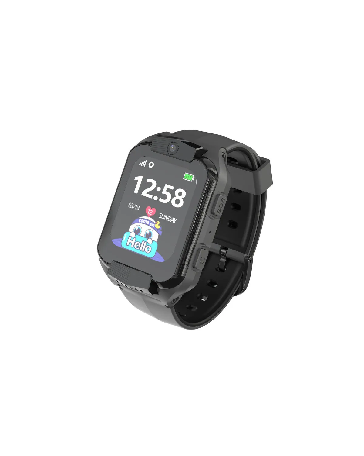 SMARTWATCH DZIECIĘCY PACIFIC 32-1 KIDS - black (sy028a) SMARTWATCH DZIECIĘCY PACIFIC 32-1 KIDS - black (sy028a)