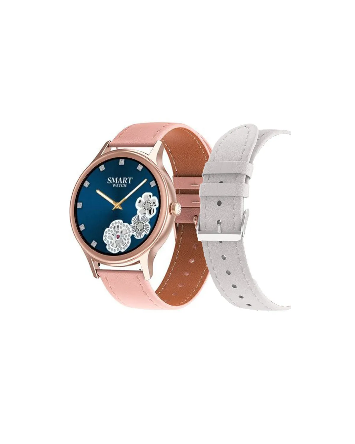 SMARTWATCH DAMSKI PACIFIC 18-6 - DWA PASKI: Różowy / Biały (sy015f) SMARTWATCH DAMSKI PACIFIC 18-6 - DWA PASKI: Różowy / Biały (sy015f)