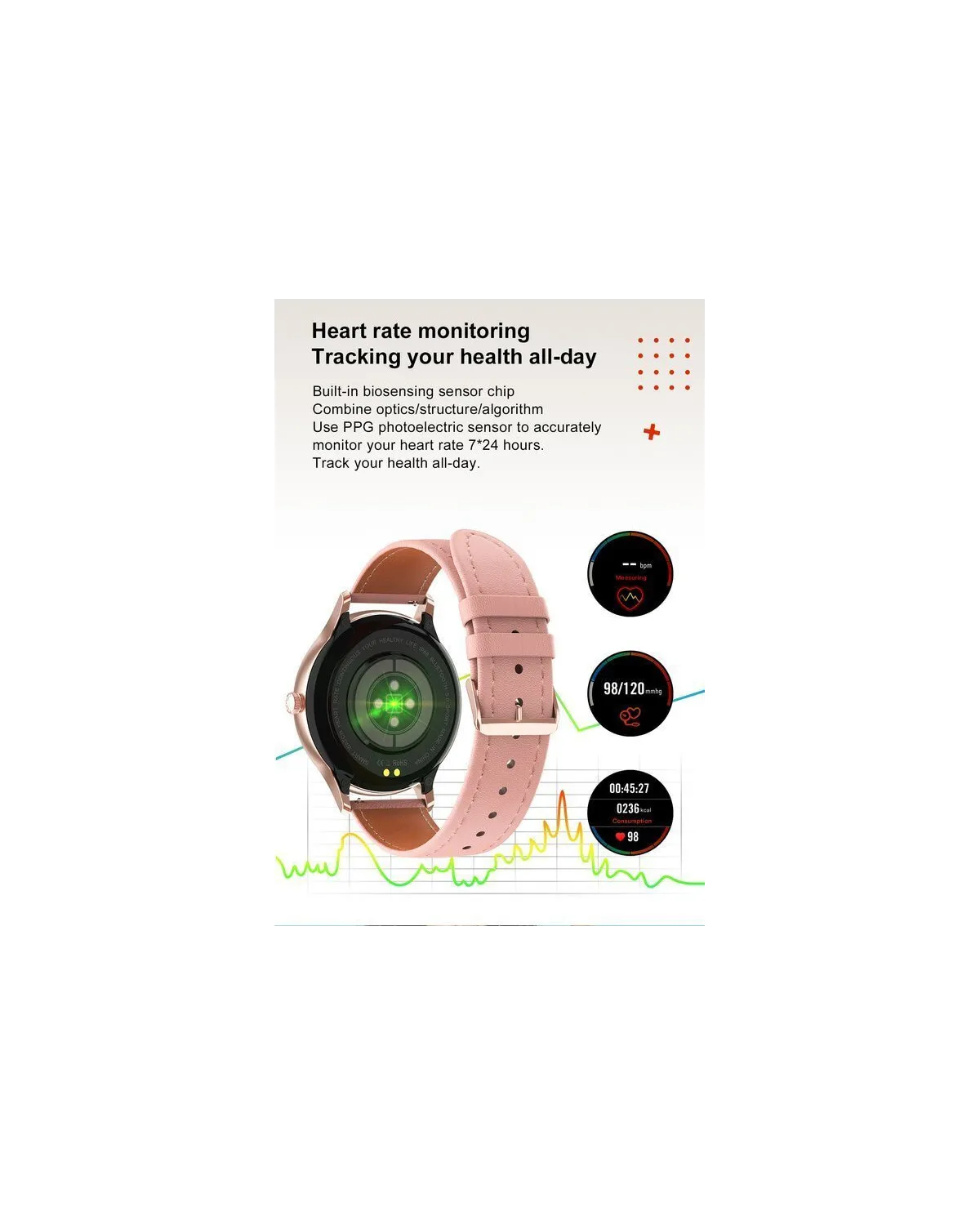 SMARTWATCH DAMSKI PACIFIC 18-6 - DWA PASKI: Różowy / Biały (sy015f) SMARTWATCH DAMSKI PACIFIC 18-6 - DWA PASKI: Różowy / Biały (sy015f)