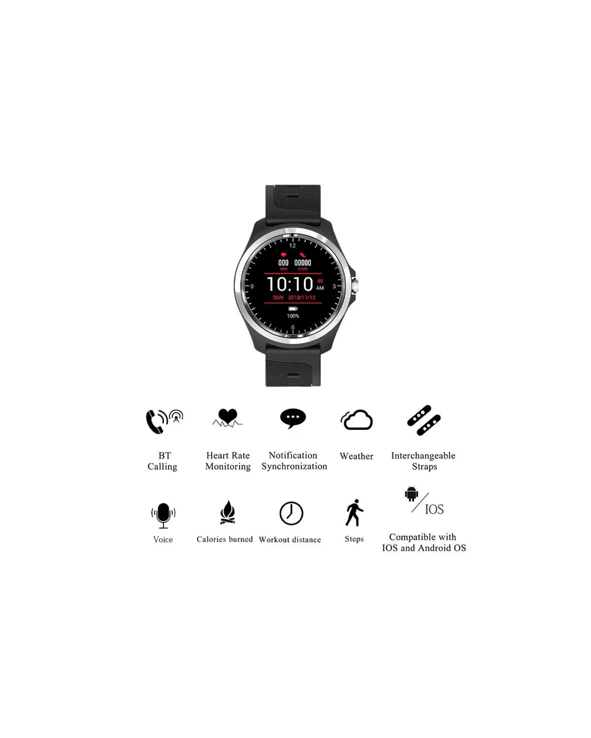 SMARTWATCH MĘSKI PACIFIC 26-4 - WYKONYWANIE POŁĄCZEŃ (sy021c) SMARTWATCH MĘSKI PACIFIC 26-4 - WYKONYWANIE POŁĄCZEŃ (sy021c)