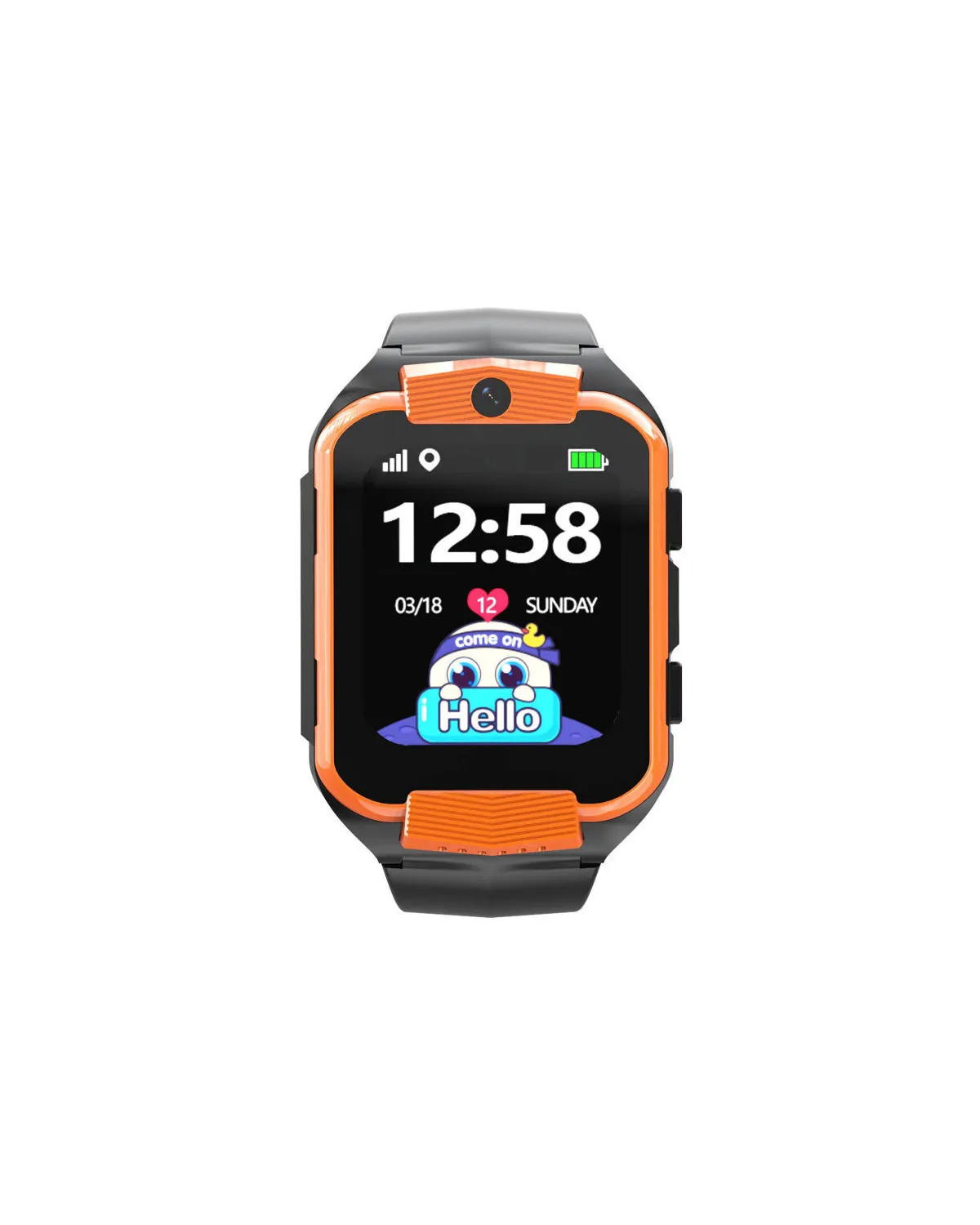 SMARTWATCH DZIECIĘCY PACIFIC 32-3 KIDS - orange / black (sy028c) SMARTWATCH DZIECIĘCY PACIFIC 32-3 KIDS - orange / black (sy028c)
