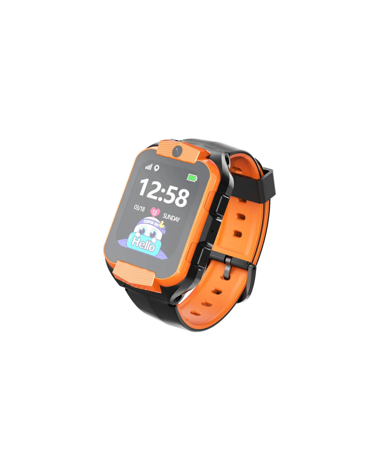 SMARTWATCH DZIECIĘCY PACIFIC 32-3 KIDS - orange / black (sy028c) SMARTWATCH DZIECIĘCY PACIFIC 32-3 KIDS - orange / black (sy028c)