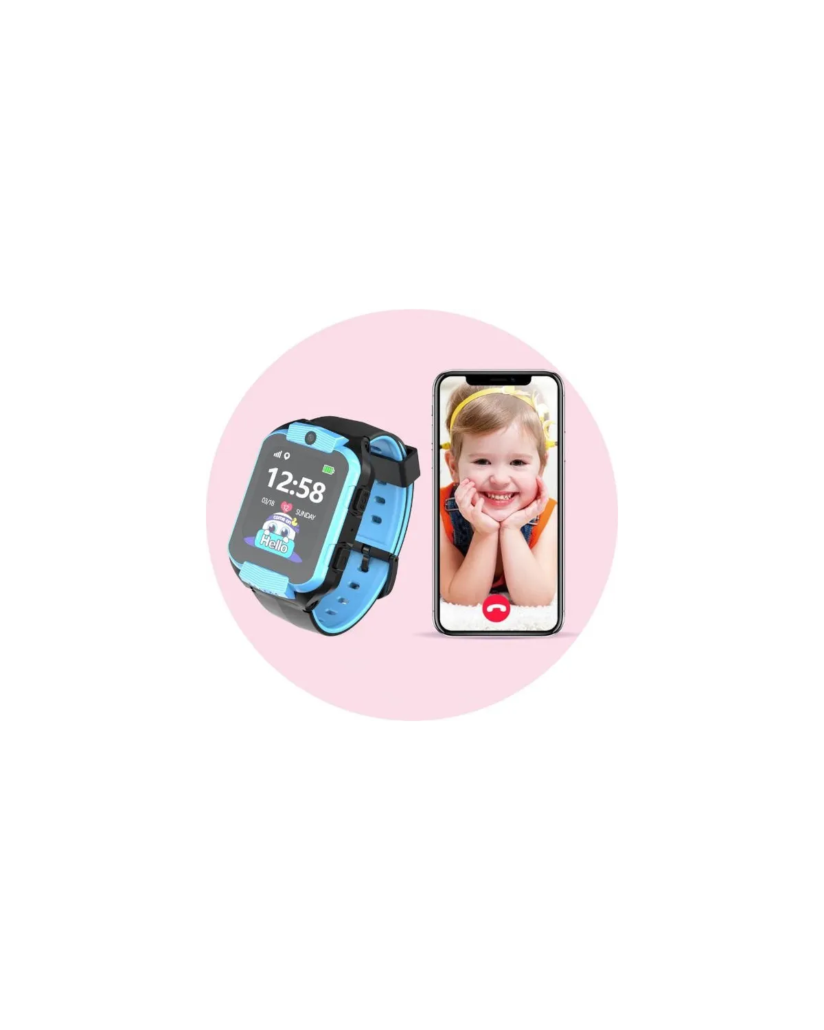 SMARTWATCH DZIECIĘCY PACIFIC 32-3 KIDS - orange / black (sy028c) SMARTWATCH DZIECIĘCY PACIFIC 32-3 KIDS - orange / black (sy028c)