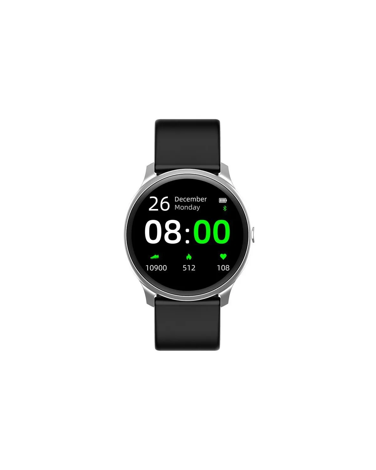 SMARTWATCH UNISEX G. Rossi SW010-13 silver/black (sg005m) SMARTWATCH UNISEX G. Rossi SW010-13 silver/black (sg005m)