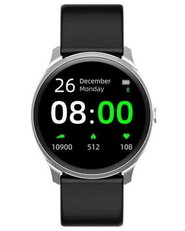 SMARTWATCH UNISEX G. Rossi SW010-13 silver/black (sg005m)